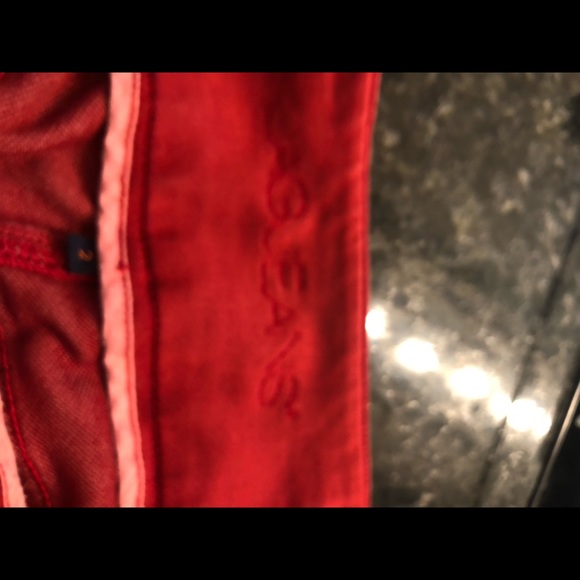 Jag jeans pull on jeggings. Cranberry red - Picture 4 of 8